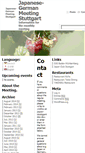 Mobile Screenshot of japan-stuttgart.de