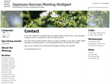 Tablet Screenshot of japan-stuttgart.de